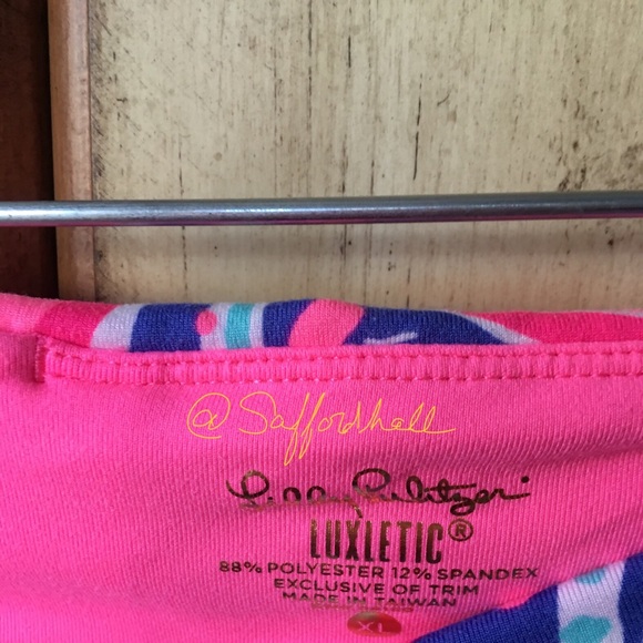 ☎️HP‼️ Lilly Pulitzer Leggings XL JELLIES BE - Picture 8 of 8